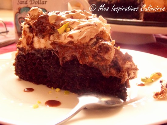 Gateau Au Chocolat Meringue Recette Par Mes Inspirations Culinaires