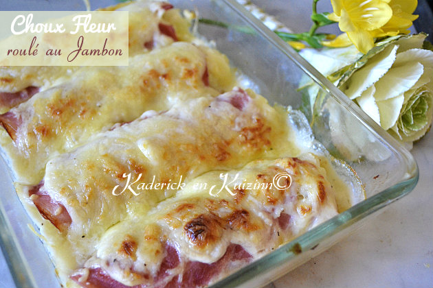 Gratin De Chou Fleur En Bechamel Facon Endive Au Jambon Recette Par Kaderick