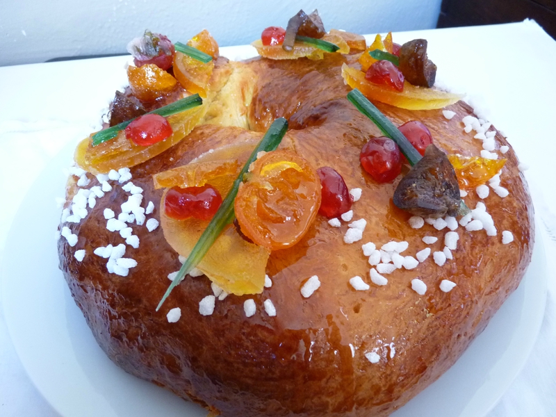 Gateau Des Rois Provencal Une Belle Brioche Des Rois A La Fleur D Oranger Recette Par Encore Une Lichette