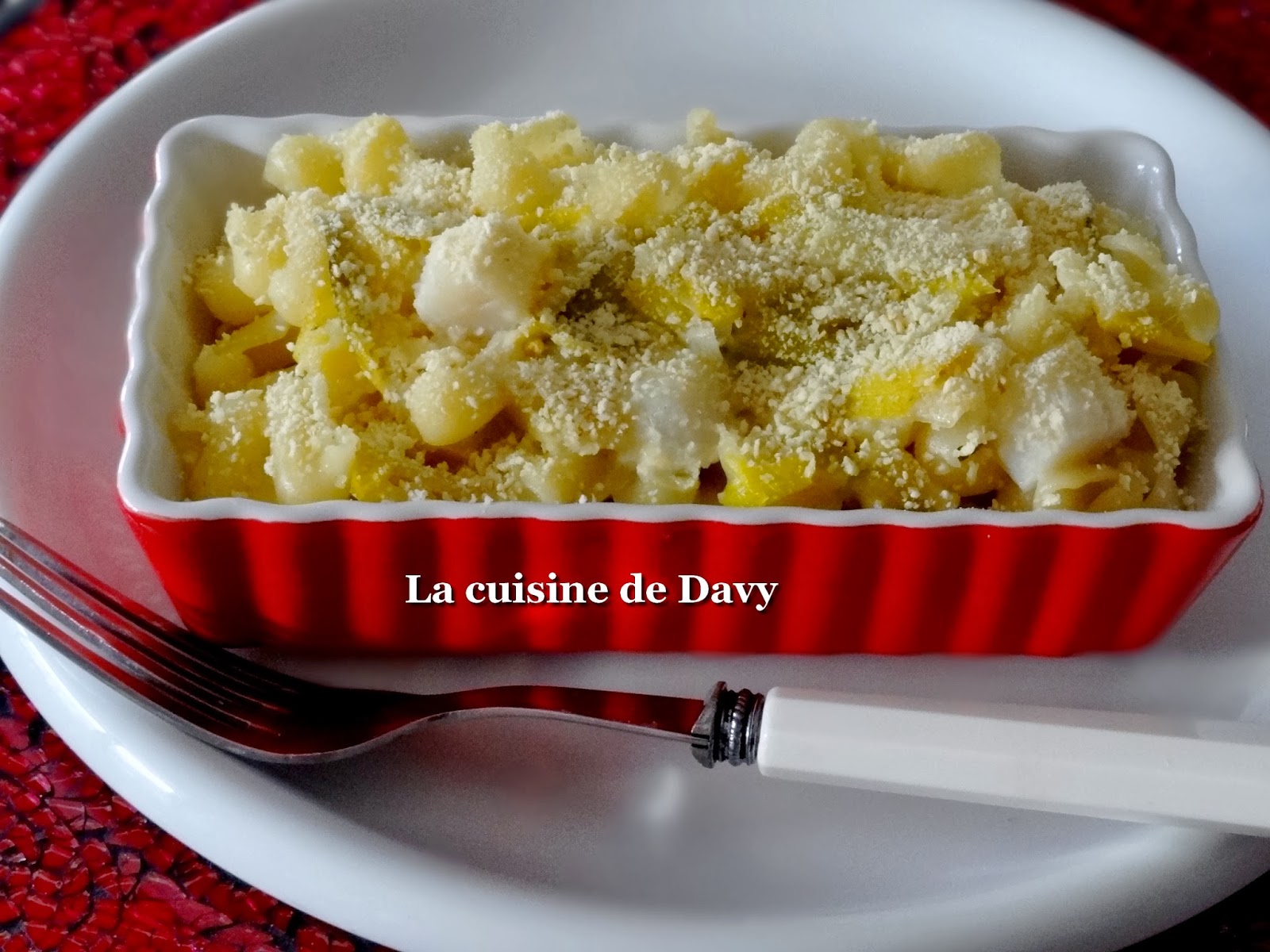 Gratin De Pates Aux Petoncles Sur Fondue De Poireaux Recette Par