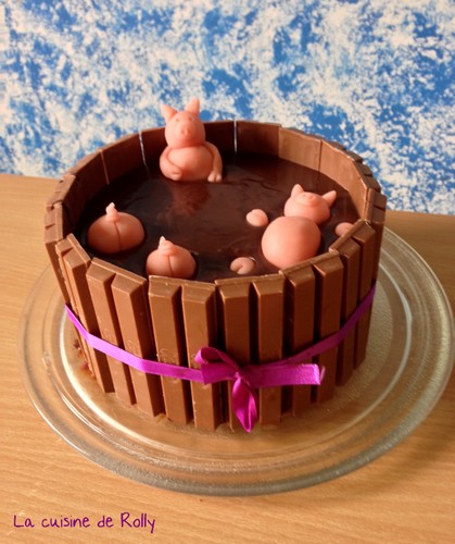 Gateau Drole Les Cochons Dans La Boue Recette Par Rolly