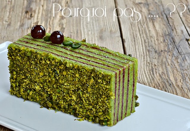 Cake Pistache Cerise Recette Par Isabelle