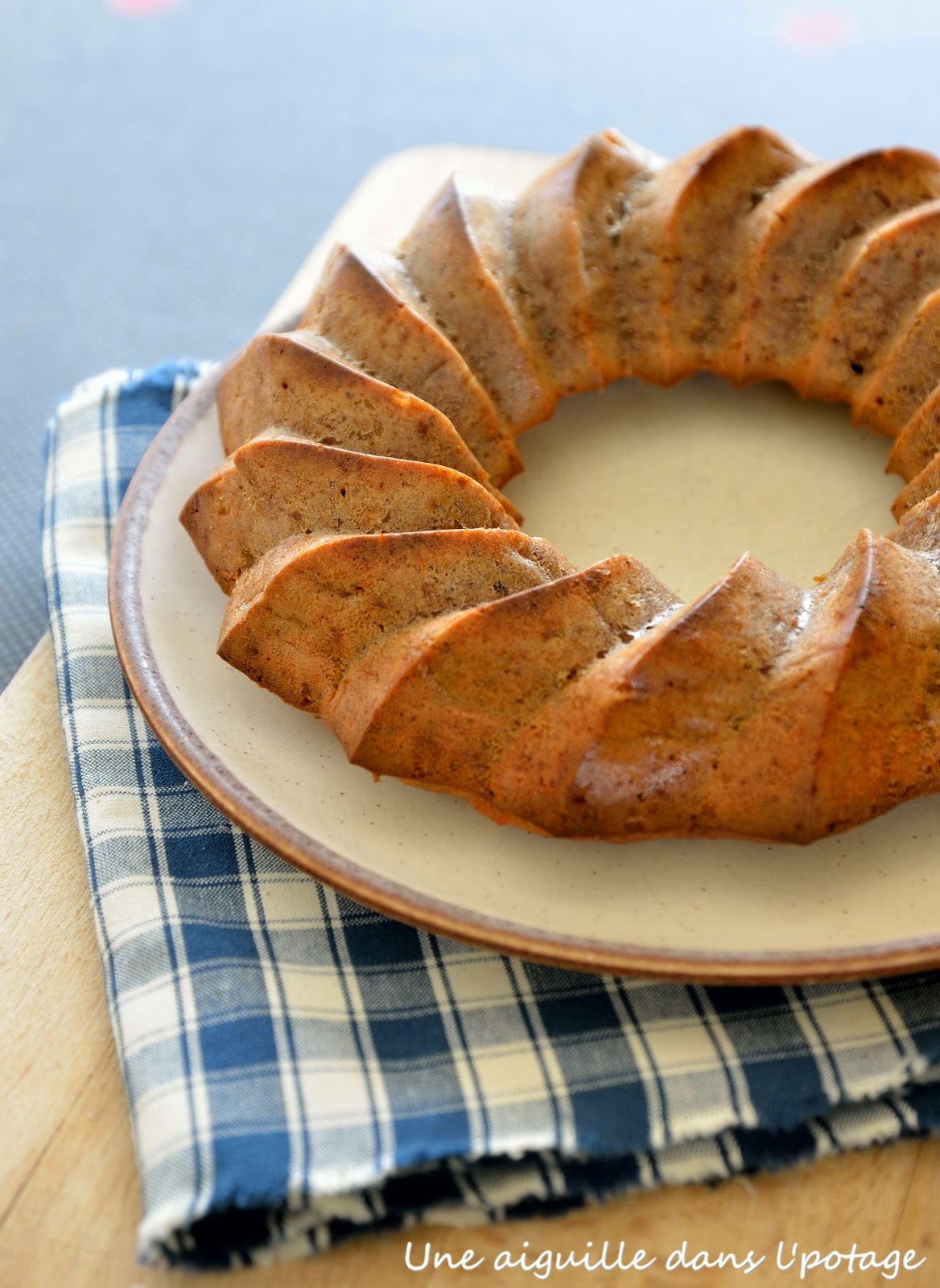 Gateau Moelleux Noisettes Pralinoise Et Pommes Recette Par Une Aiguille Dans L Potage