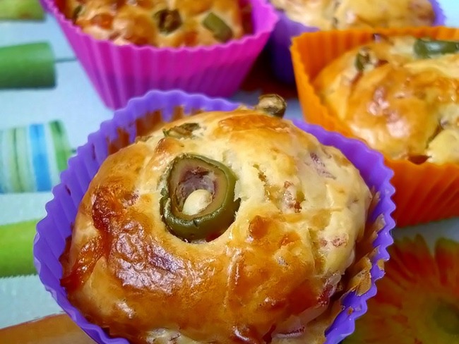 Petits Cakes Jambon Fromage Et Olives Recette Par Mimi Pinson