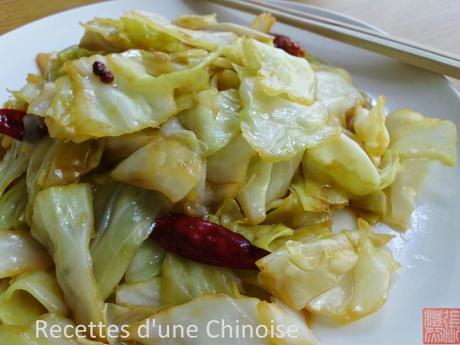 Choudou sauté au wok