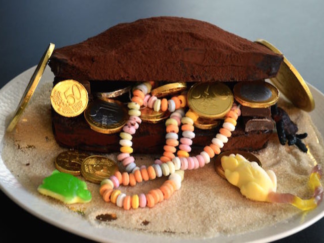 Gateau Coffre Au Tresor Tout Chocolat Recette Par Leila Martin Je Vais Vous Cuisiner