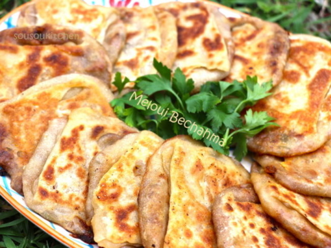 Msemen Bechahma A La Graisse De Mouton Recette Par Sousoukitchen