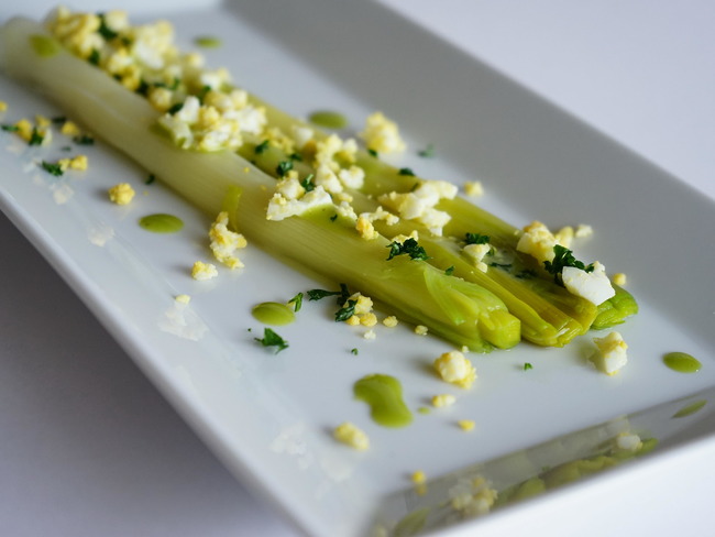 Poireaux Vinaigrette Et Oeuf Facon Mimosa Recette Par Chef Simon
