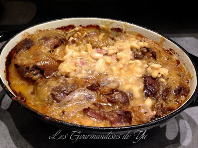 Cassoulet Au Confit De Canard Recette Par Les Gourmandises De Ya