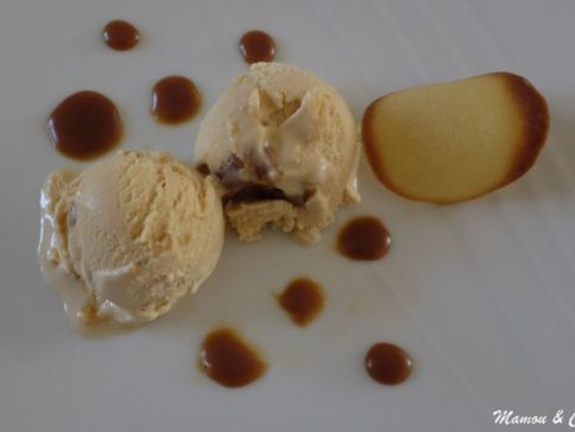Glace Au Caramel Beurre Sale Recette Par Mamou Co