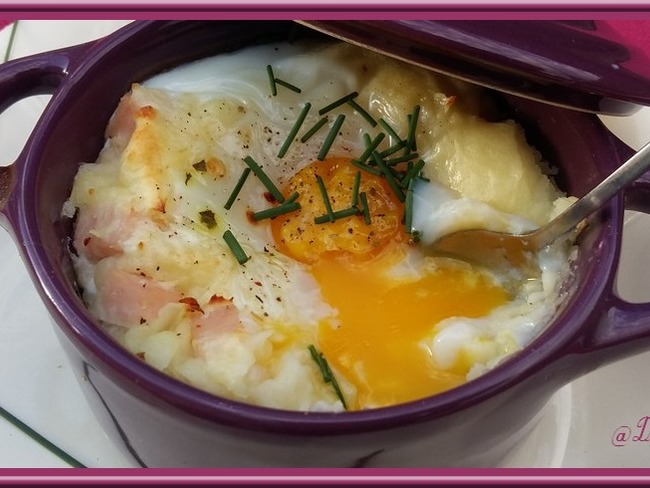 Oeuf Cocotte En Puree Recette Par Oh La Gourmande