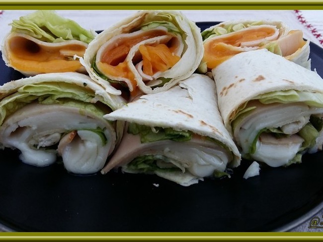 Wrap Express Facon Croque Monsieur Recette Par Oh La Gourmande