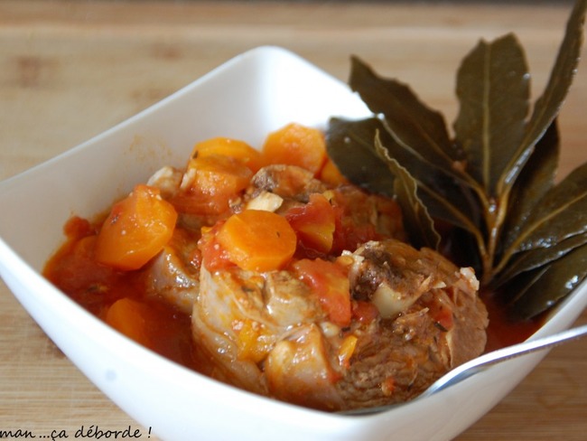 Recette Osso Bucco De Dinde à L'indienne