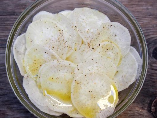 Radis noir pour l’apéritif - Recette par Cuisiner en paix