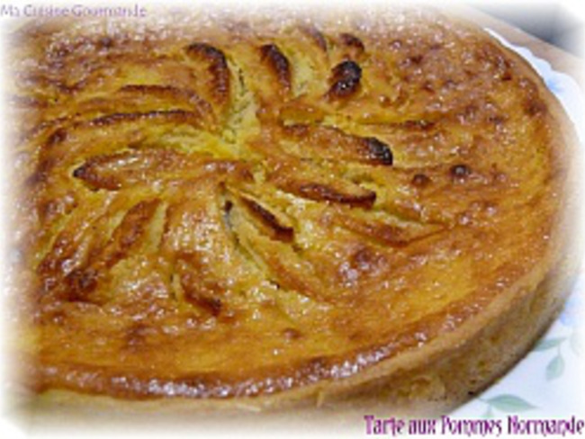 Tarte Aux Pommes Normande Recette Par Delf745