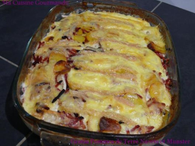 Gratin Pommes De Terre Navets Et Munster Recette Par Delf745