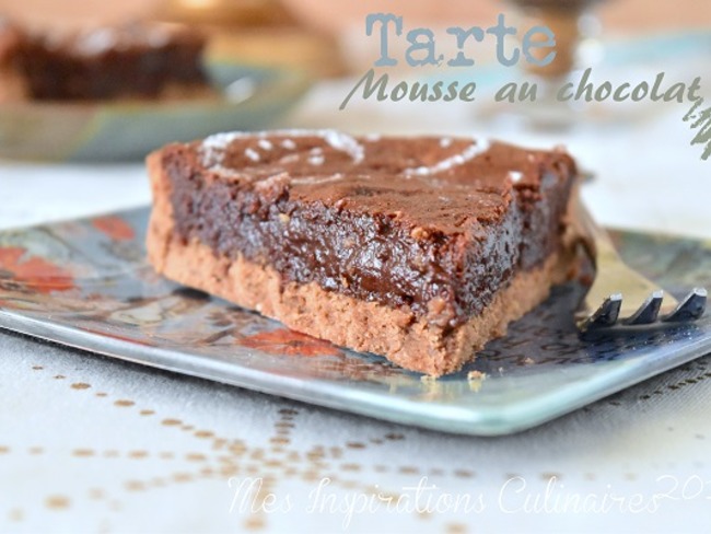 Tarte Au Chocolat Facon Mousse Recette Par Mes Inspirations