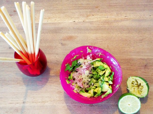 Guacamole Au Citron Vert Et A La Coriandre Recette Par Mamie