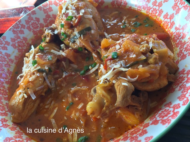Poulet Au Curry Et Au Coco Recette Par La Cuisine D Agnes