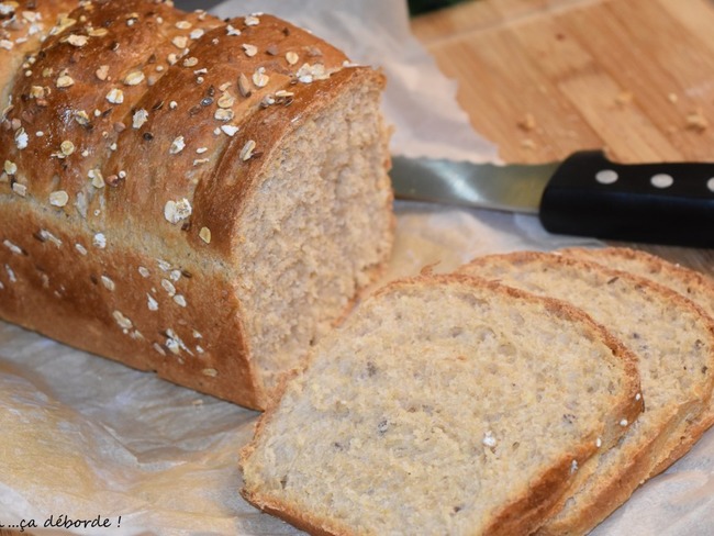 Pain De Mie Complet Recette Par Maman Ca Deborde
