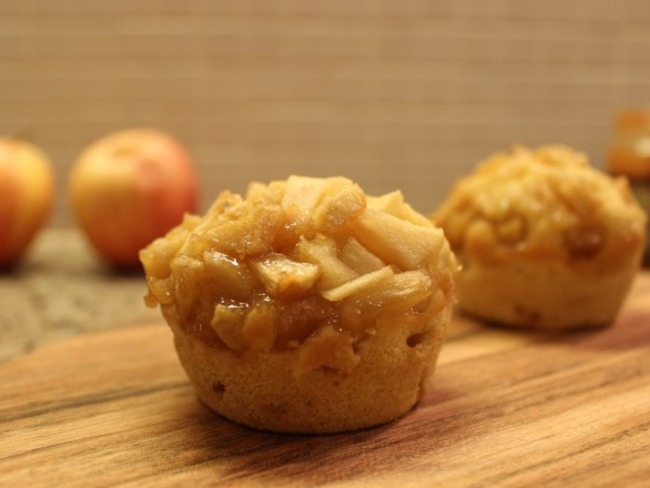 Muffins Aux Pommes Et Caramel Au Beurre Sale Recette Par Sharing