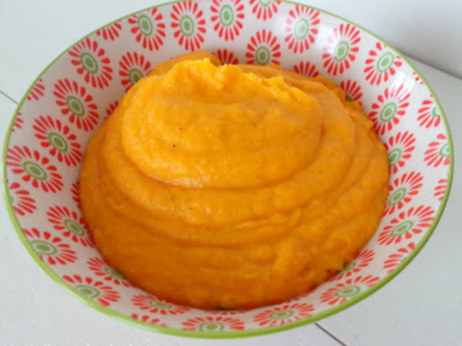 Puree De Potiron Patate Douce Et Carottes Recette Par My