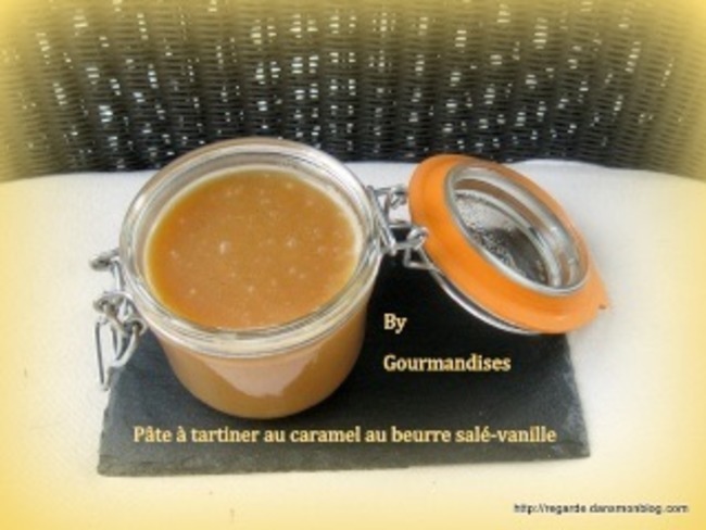 Pate A Tartiner Caramel Au Beurre Sale Vanille Recette Par