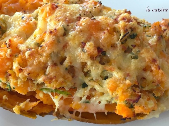 Patates Douces Farcies Au Poulet Recette Par La Cuisine D Agnes