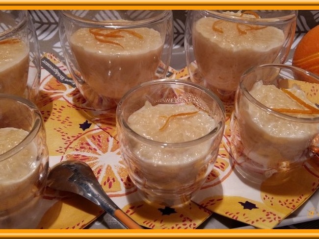 Riz Au Lait Au Zeste D Orange Au Thermomix Recette Par Oh La