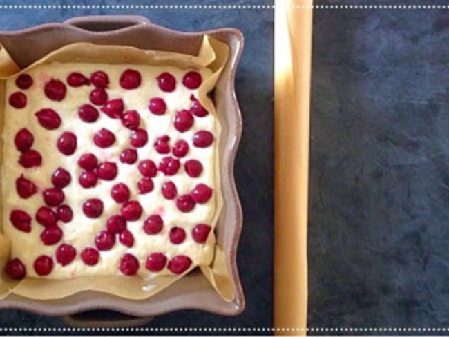 Gateau Au Fromage Blanc Et Cerises Recette Par Saveurs D Ici