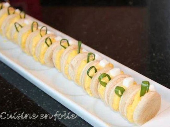 L Oeuf Mimosa A Grignoter Du Bout Des Doigts Recette Par Cuisine En Folie