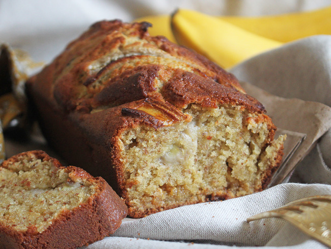 Cake Banane Et Chocolat Blanc A Ma Facon Recette Par Chapeau Melon