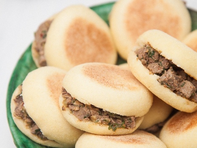 Batbout Farci Au Foie De Poulet Recette Par Culinaireamoula