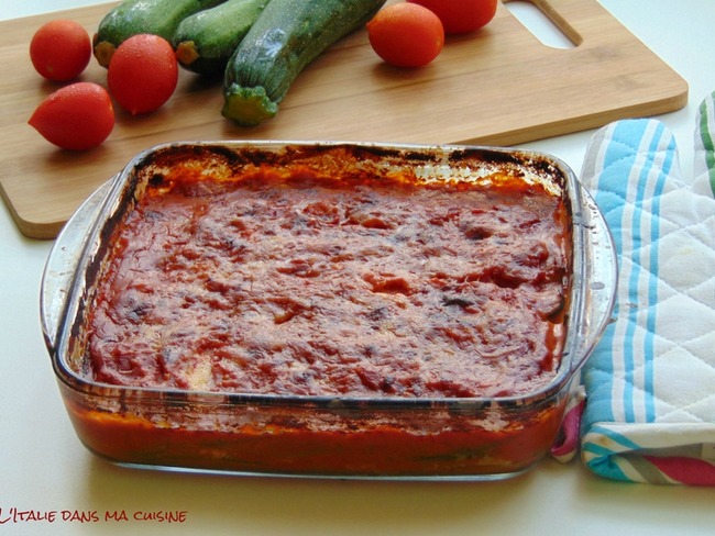 Parmigiana De Courgettes Recette Par L Italie Dans Ma Cuisine