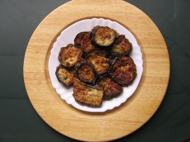 Beignets d'aubergines - Recette par Gourmicom