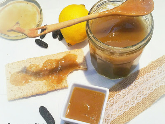 Confiture Rhubarbe Au Citron Et Feve De Tonka Recette Par