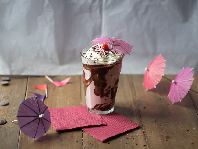 Milkshake Classique A La Fraise Recette Par Mesgougeresauxepinards