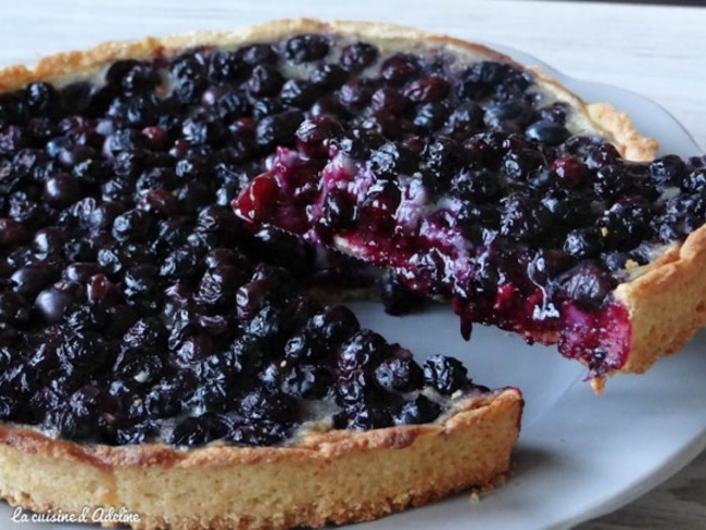 Tarte aux myrtilles d&amp;#39;Alsace à la pâte brisée sucrée - Recette par La ...