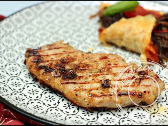 Côtelettes de porc marinées à la thaï - Recette par Happy papilles