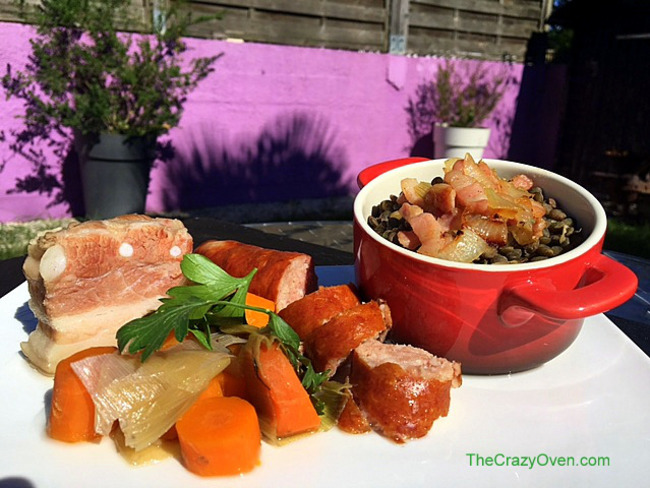 Petit Sale Aux Lentilles Recette Par Thecrazyoven