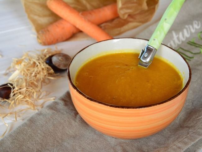 Veloute D Automne Potiron Carottes Recette Par Flo Au Fil Du Thym