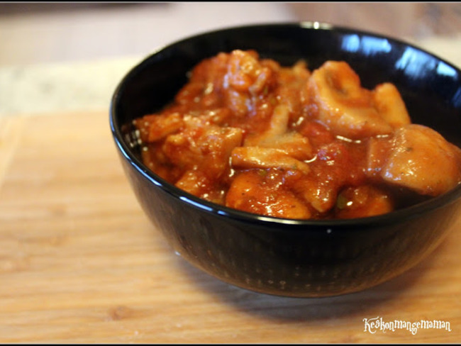 Champignons A La Grecque Recette Par Keskonmangemaman