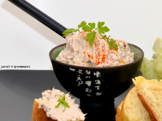 Rillettes de thon au fromage. - Recette par Nadji