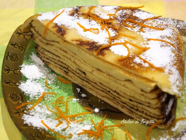 Gateau De Crepes D Apres Une Recette Du Chef Christophe Felder