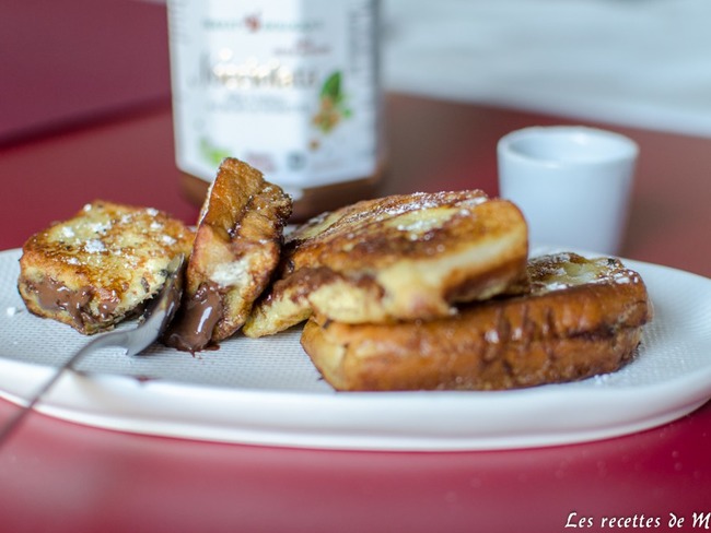 Pain Perdu Frit Au Nutella Recette Par Les Recettes De Melanie
