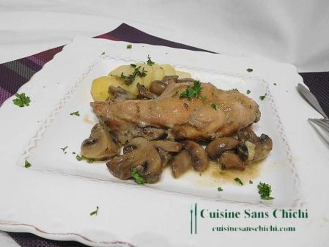 Gigolettes De Lapin Aux Champignons