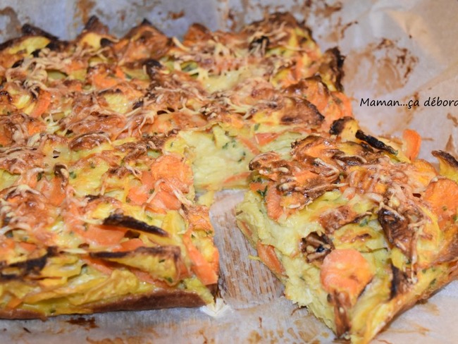 Gateau Invisible Carotte Navet Maman Ca Deborde Recette Par