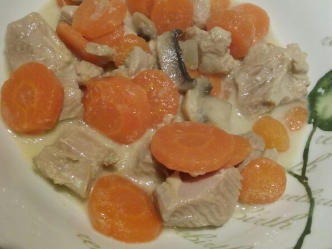 Blanquette De Dinde Recette Par Chezcachou