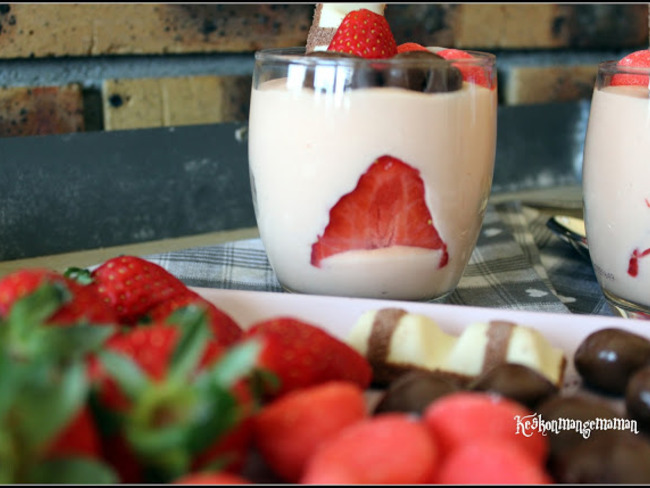 Mousseline Tagada Comme Un Fraisier Destructure Recette Par