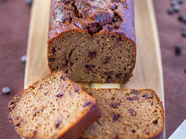 Cake Banane Tahine Et Pepites De Chocolat Recette Par